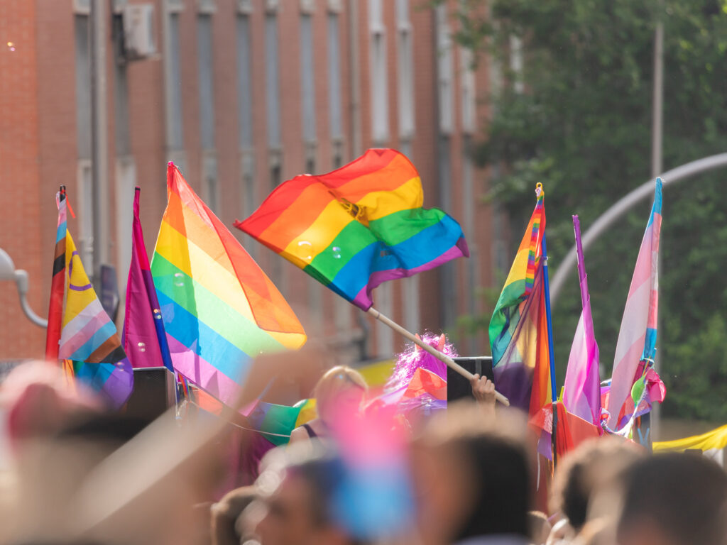 Pride flags 